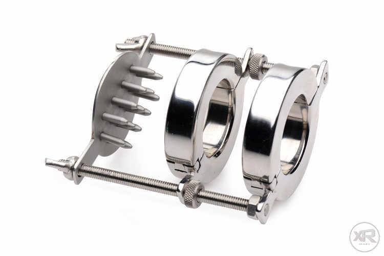 Stainless Steel Spiked CBT Ball Stretcher and Crusher
