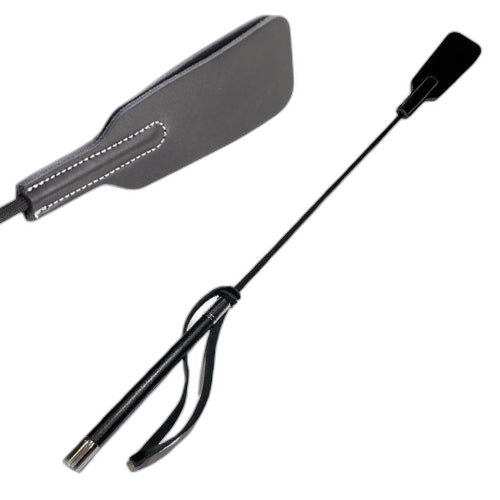 ruff GEAR Black Beauty Riding Crop 25 Inch
