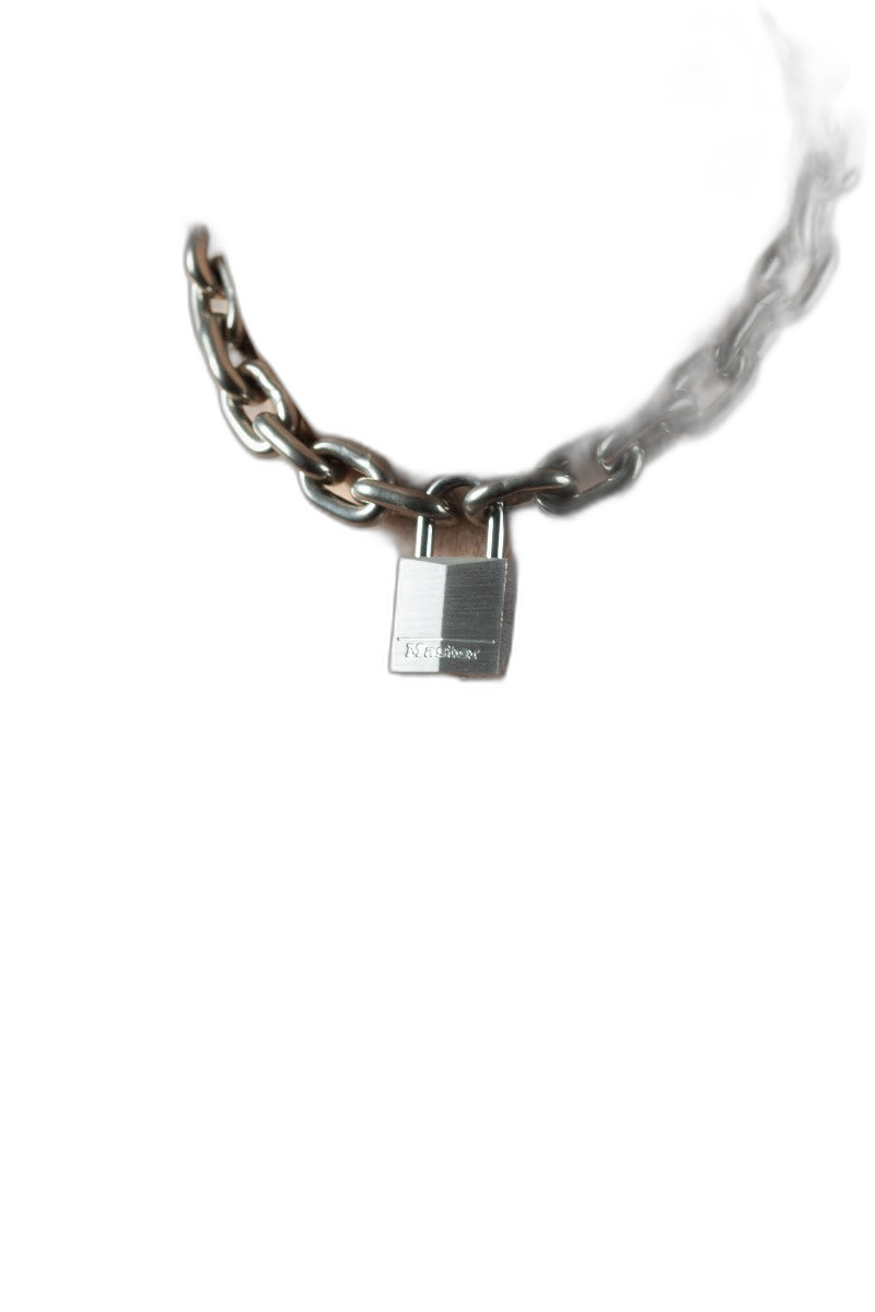 ruff GEAR Pitbull Chain 6mm with 30mm Master Lock