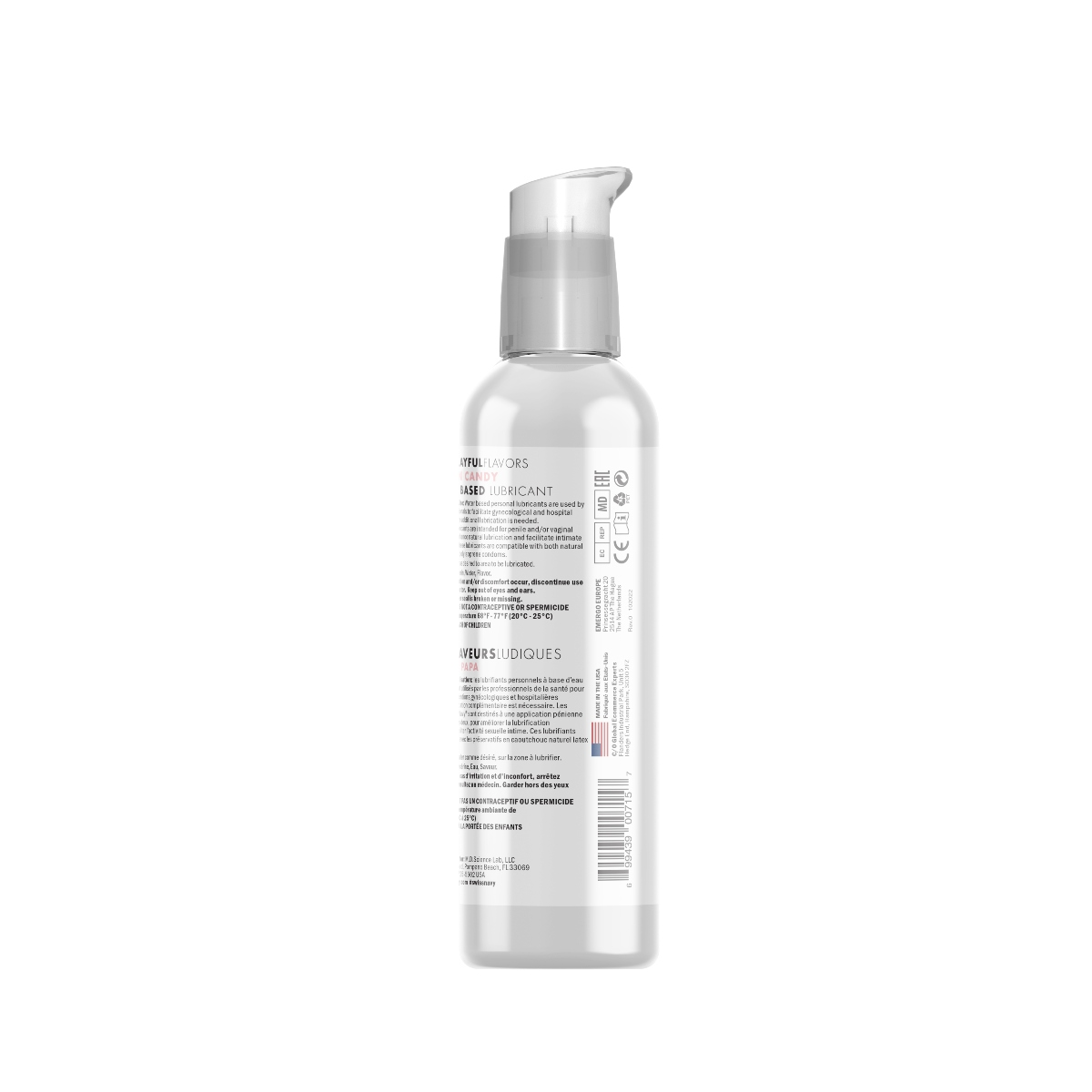 Swiss Navy 4 In 1 Cotton Candy Flavoured Water Based Lube 4oz