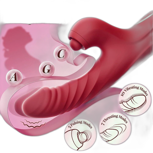 Violet - 4-in-1 G-Spot Vibrator & Clitoral Sucker - App-Controlled