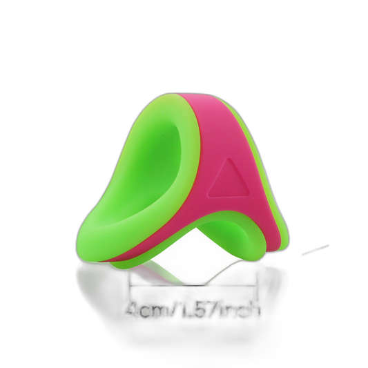 ruff GEAR Dual Core Cock & Ball Sling Green Rose