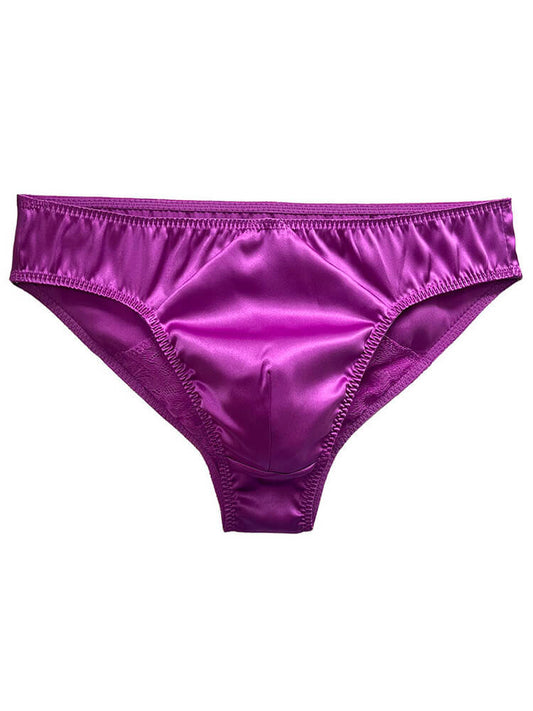 Men's Sexy Soft Mulberry Silk Seamless Briefs