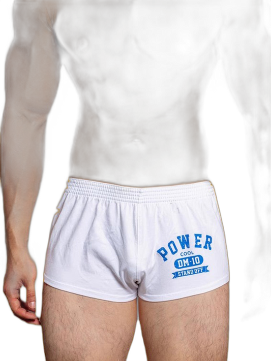 2-pack Men's DM Printed Lettering Low Waist Sexy Cotton Boxer Shorts