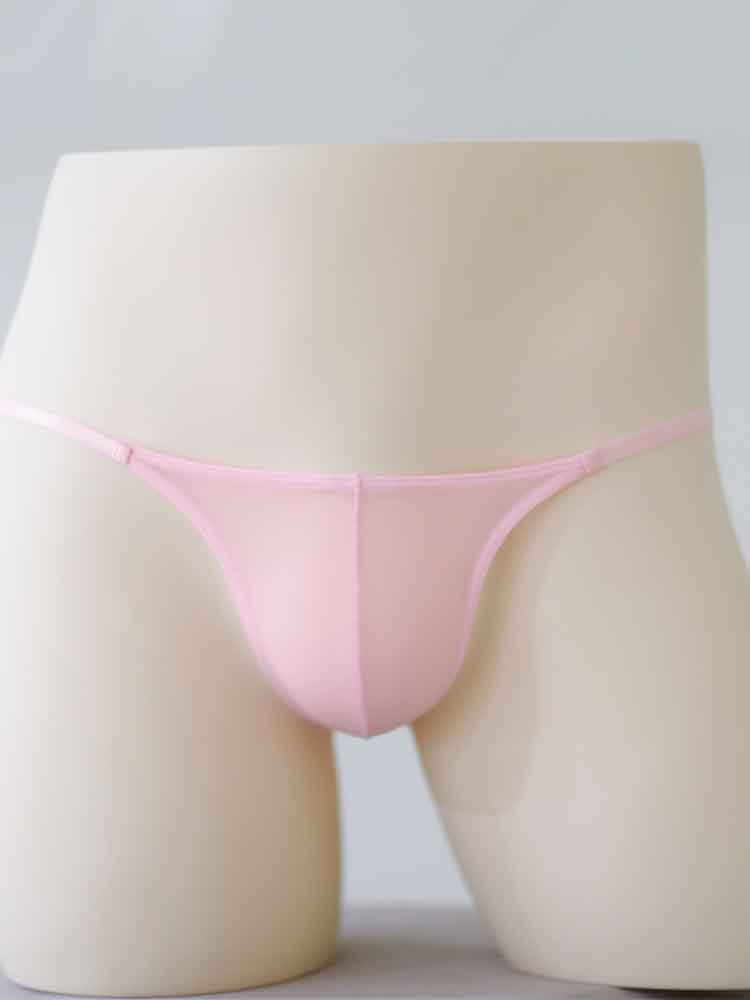 Men's quick-drying Thong Transparent Ultra-thin