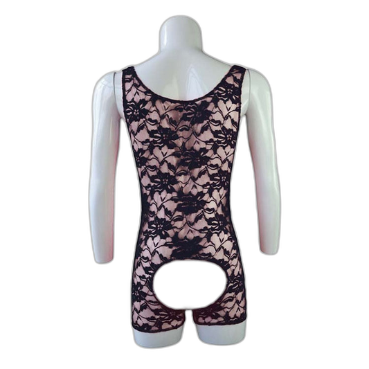 Dainty Delight Open Lace Bodysuit
