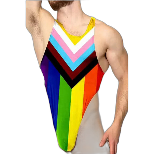LGBT Progress Pride Extravagant Bodysuit