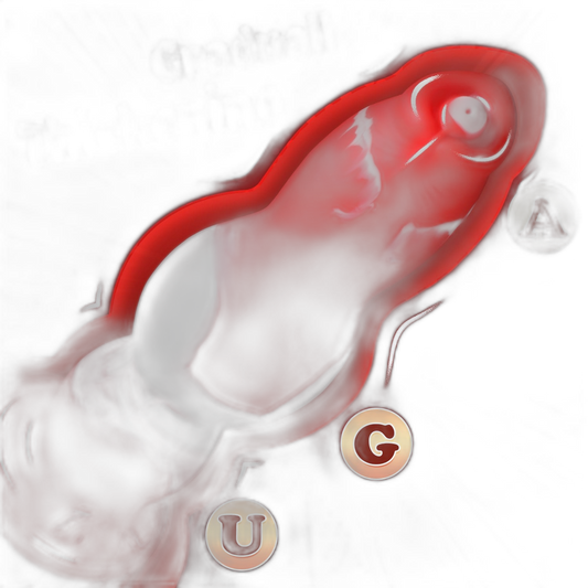 Peppermint Fury - Knot Dildo - Kanis Dildo - Butt Plug - 3 Sizes
