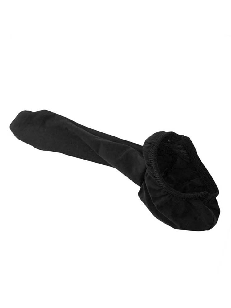 Solid Color Ice Silk Cock Sock