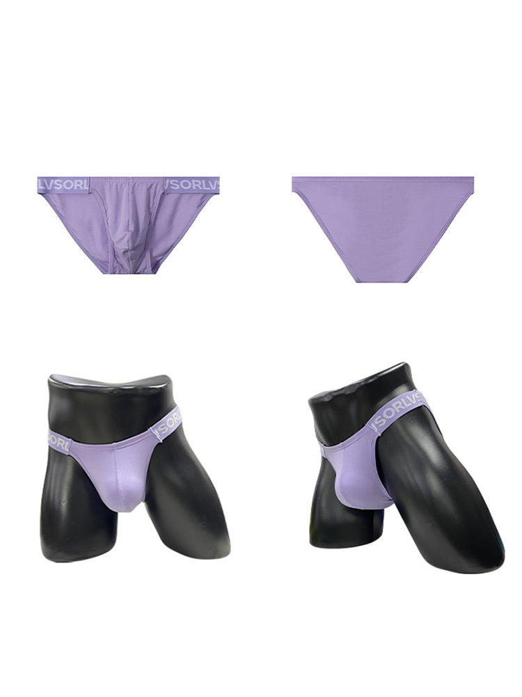 Sexy Breathable Men's Low Waist Sports Briefs