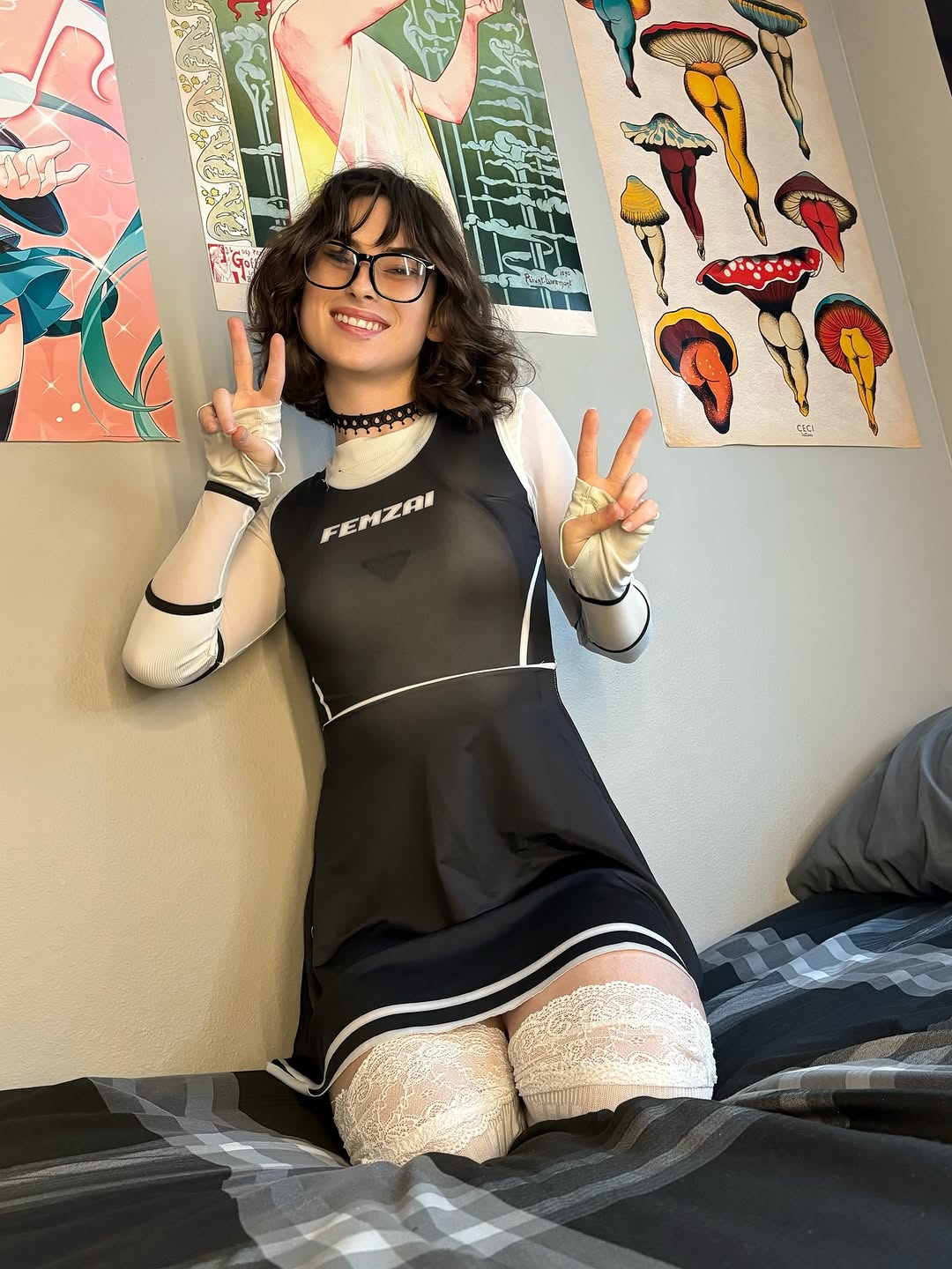 B&W Heartbreaker Dress