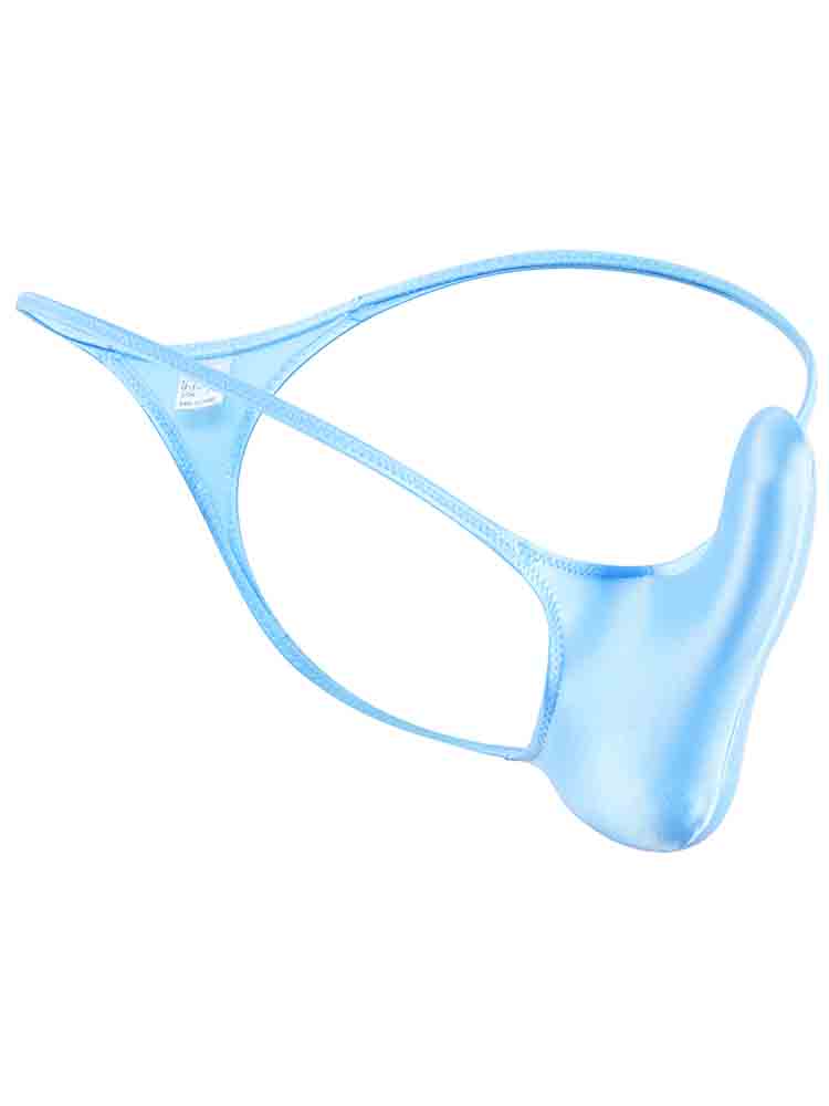 Men's Glossy Sexy Thin Strap Thong
