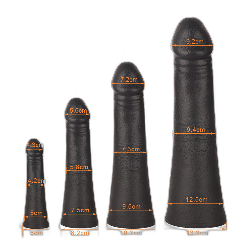 ruff GEAR Silicone DPXL Dildo 14.5 Inch