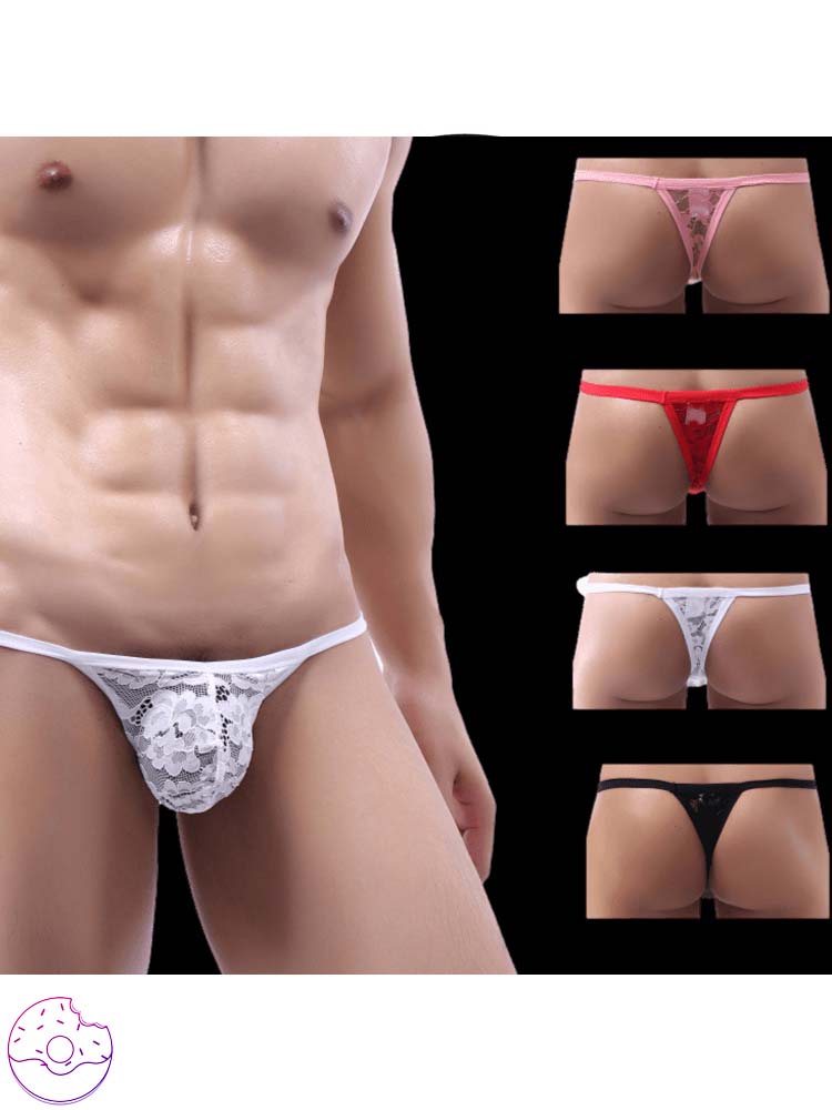 No Secrets Lace Thong