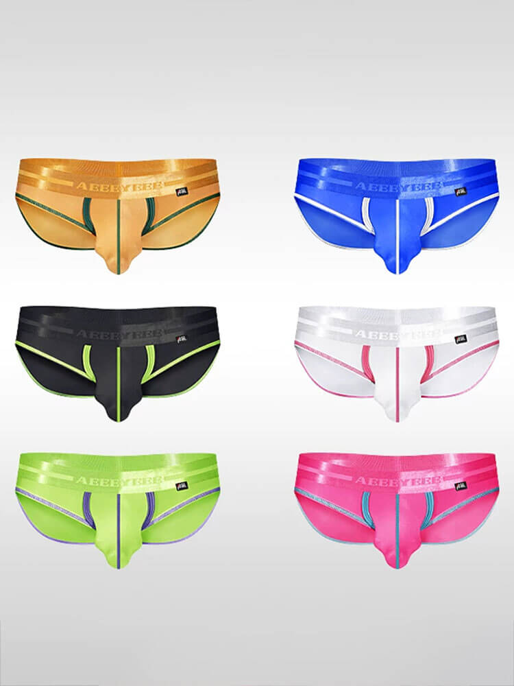 Men's Sexy Japanese Stretchy Sheer U-Pouch Briefs