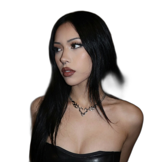 Flame Heart Choker