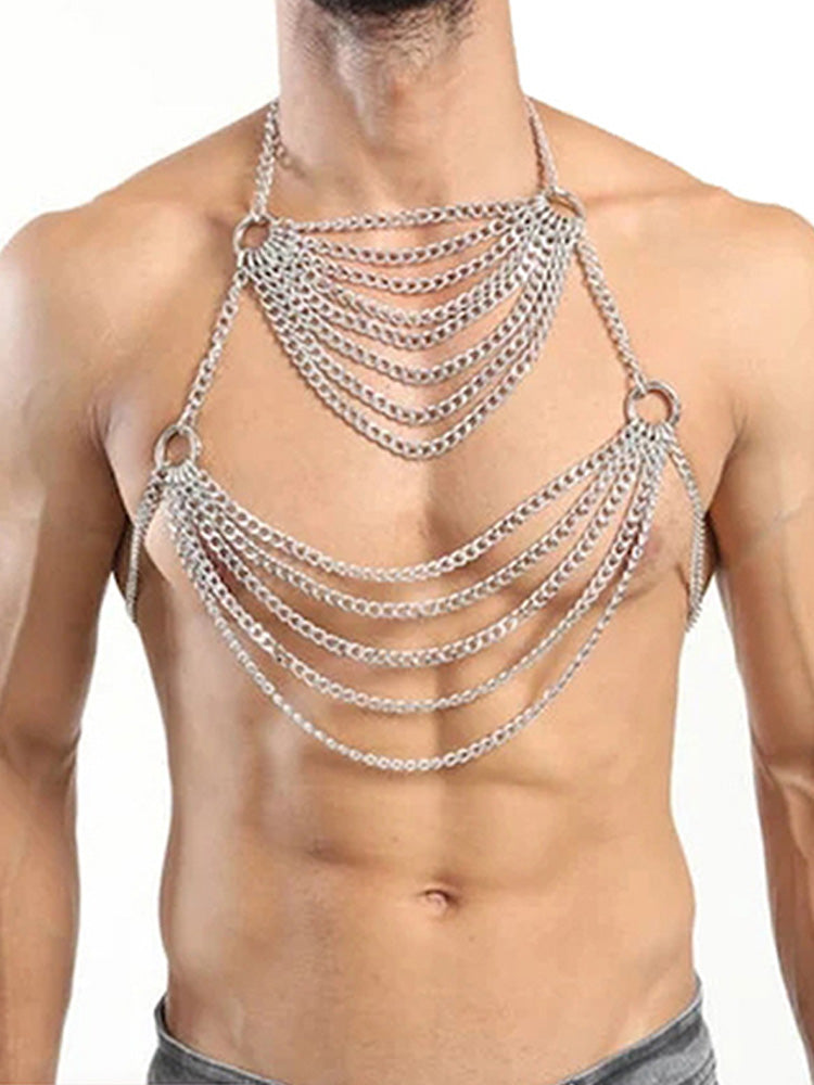 Men's Stainless Steel Restraint Chain