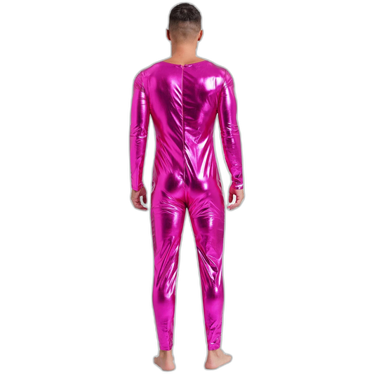 Galactic Vogue Metallic Bodysuit