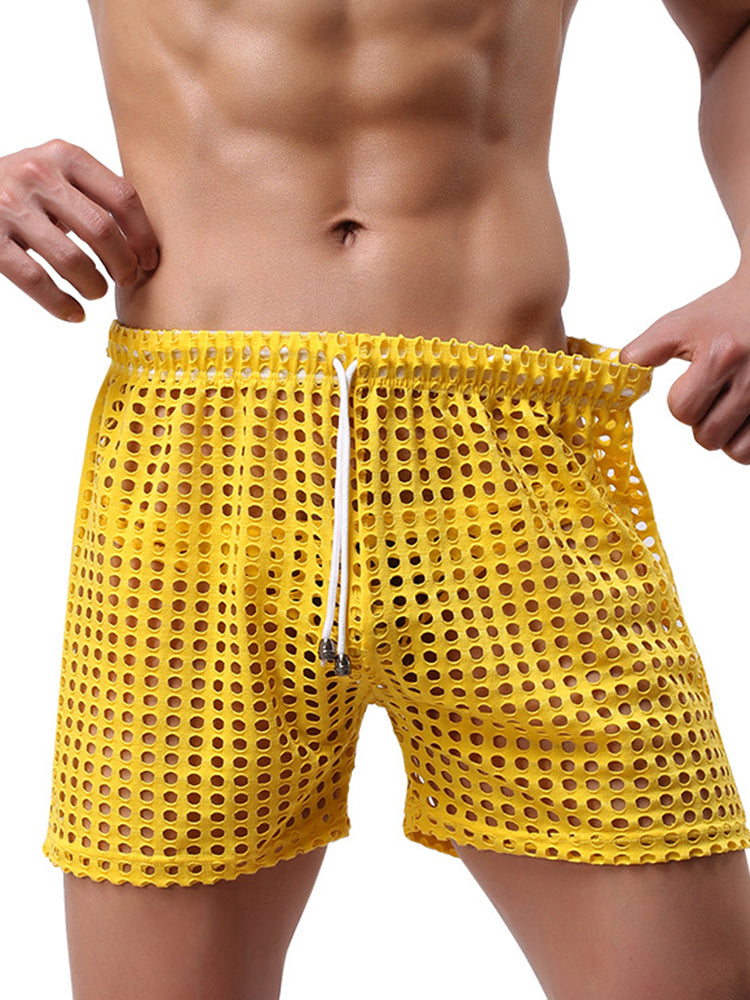 Men's Loose Sexy Mesh Shorts