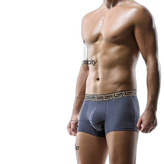 4 Pack Separate Ball Pouch Breathable Trunks