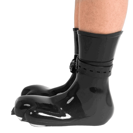 Furrjoi Silicone Canine Paw feet with Bindings White