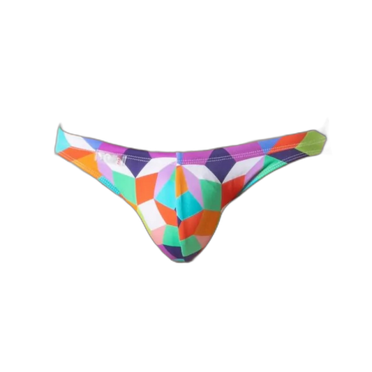 TOF Paris Print Swim Mini Brief Purple