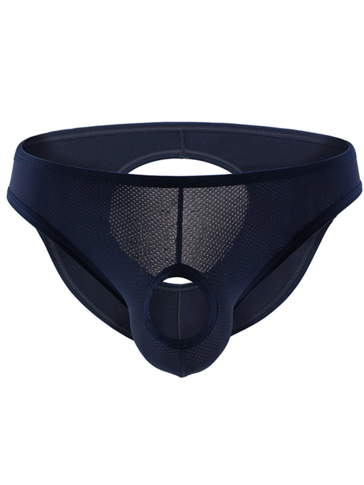 Men's Openwork Buttocks Design Briefs