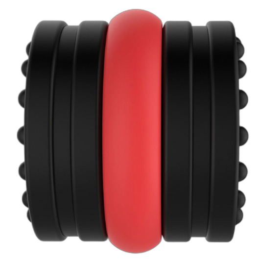 ruff GEAR Silicone Grip Ball Stretcher Black Red