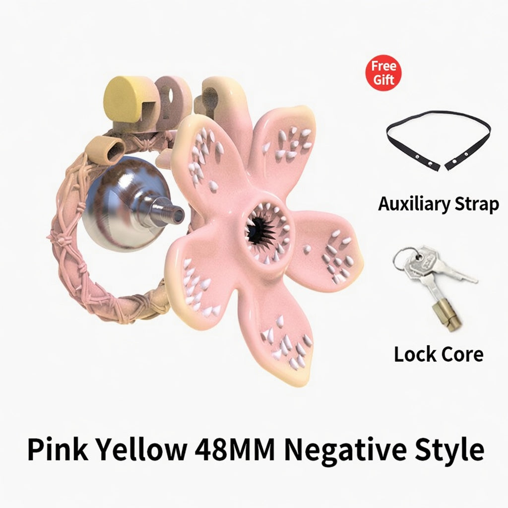 Demogorgon Flower Chastity Cage – Male Chastity Device