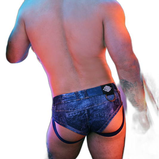 Breedwell Loaded Denim Brief Dark Stonewall Wash