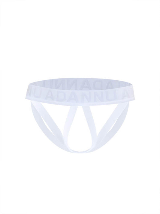 Men's Sexy Cut-Out High-Stretch Solid-Color Thong