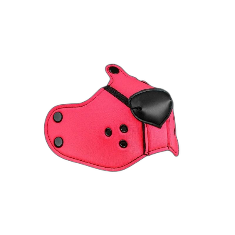 Mr S Leather NEOPRENE Puppy K9 Muzzle | Pink
