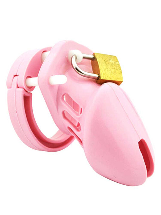 Multi-Colored Short Soft Silicone Chastity Lock