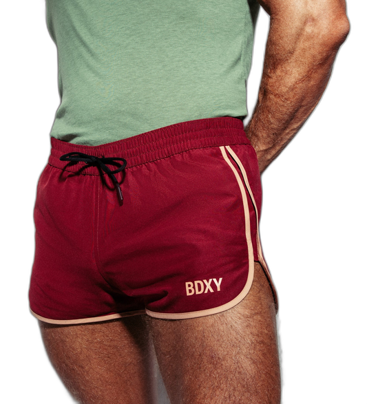 The Cameo Shorts | Burgundy
