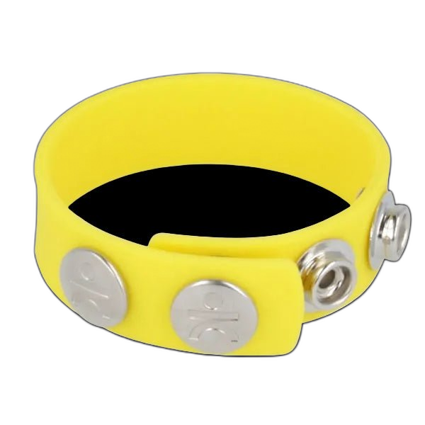 Titus Silicone Cock & Ball Strap Yellow