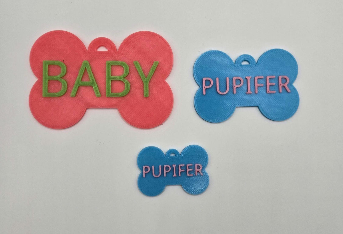 ๐พ High Tech: 3D Printed Pup Bone Name Tags (Includes NFC Chip)
