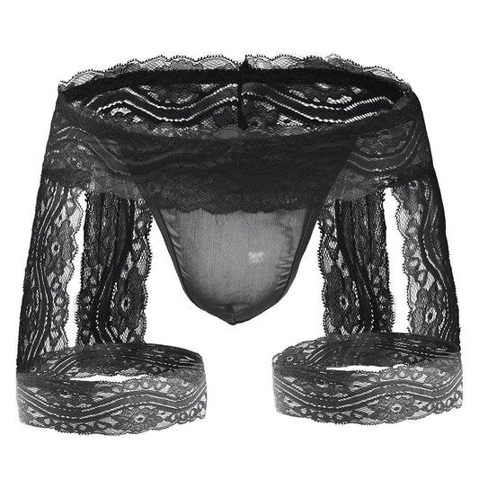 Men's Lace Thongs