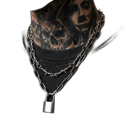 Paperclip Lock Necklace