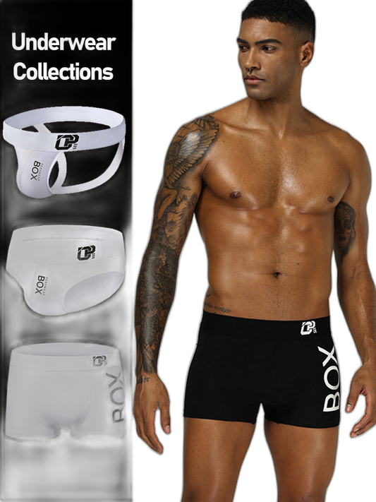 2 Pack Cotton Men's Underwear Collections