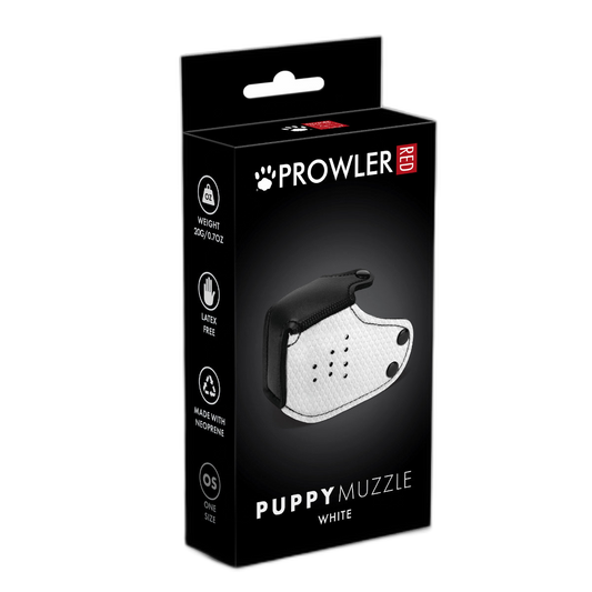 Prowler RED Puppy Muzzle White