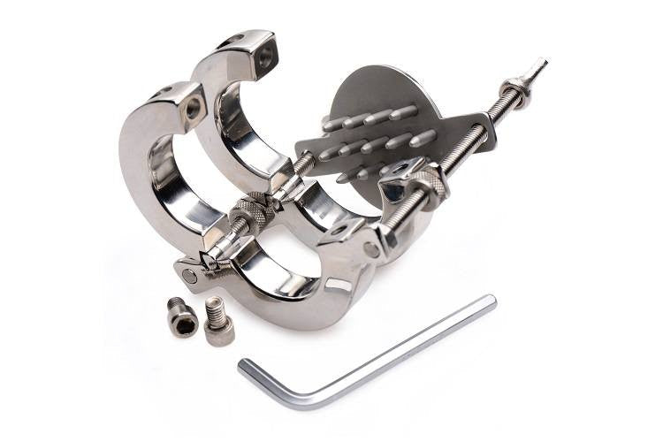 Stainless Steel Spiked CBT Ball Stretcher and Crusher
