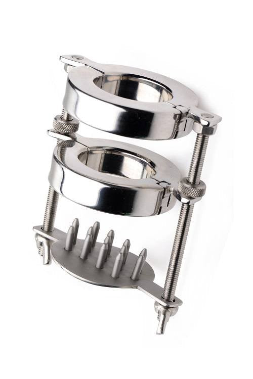 Stainless Steel Spiked CBT Ball Stretcher and Crusher