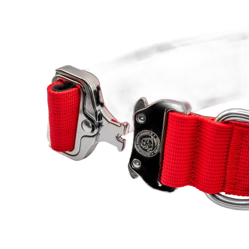 4cm Tactical Collar Red