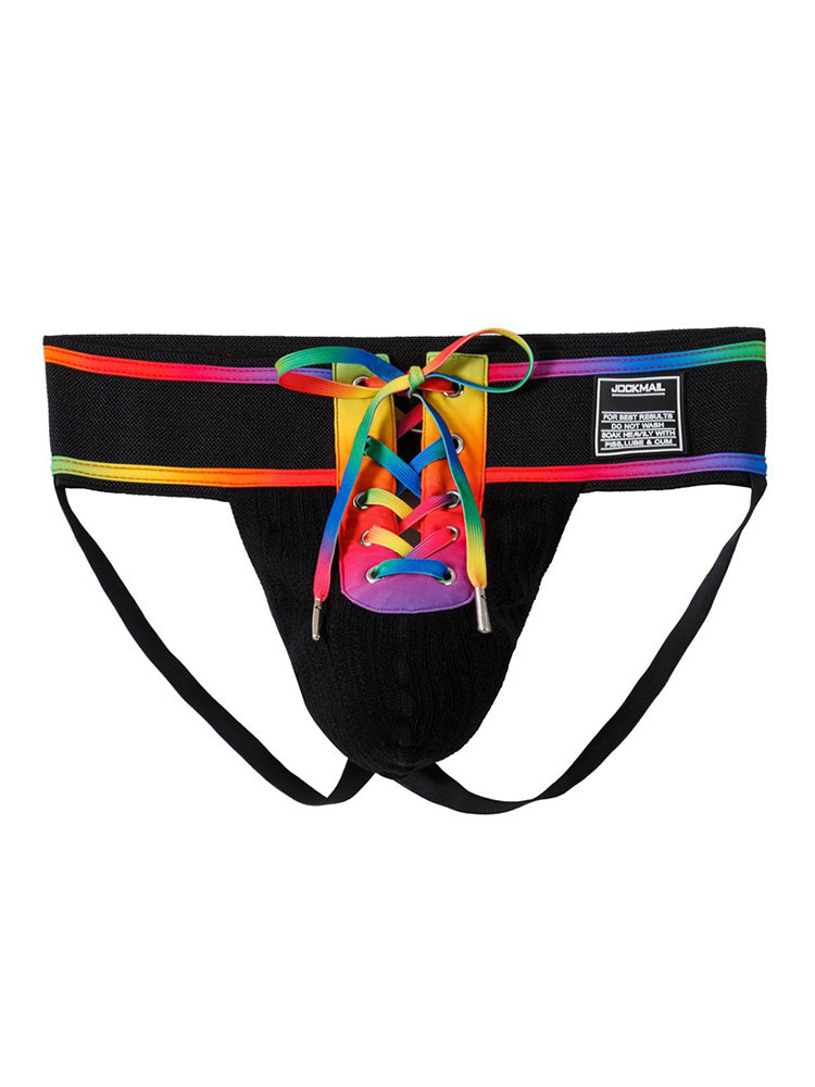 Lace-Up Camo Sexy Jockstrap