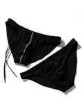 Men's Ultra-Low-Rise Semi-Cheeky Swim Briefs