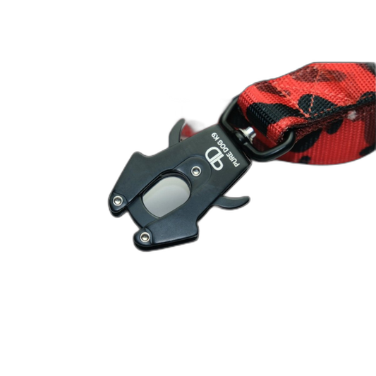 Pure Dog K9 Sport Lead Red Camo