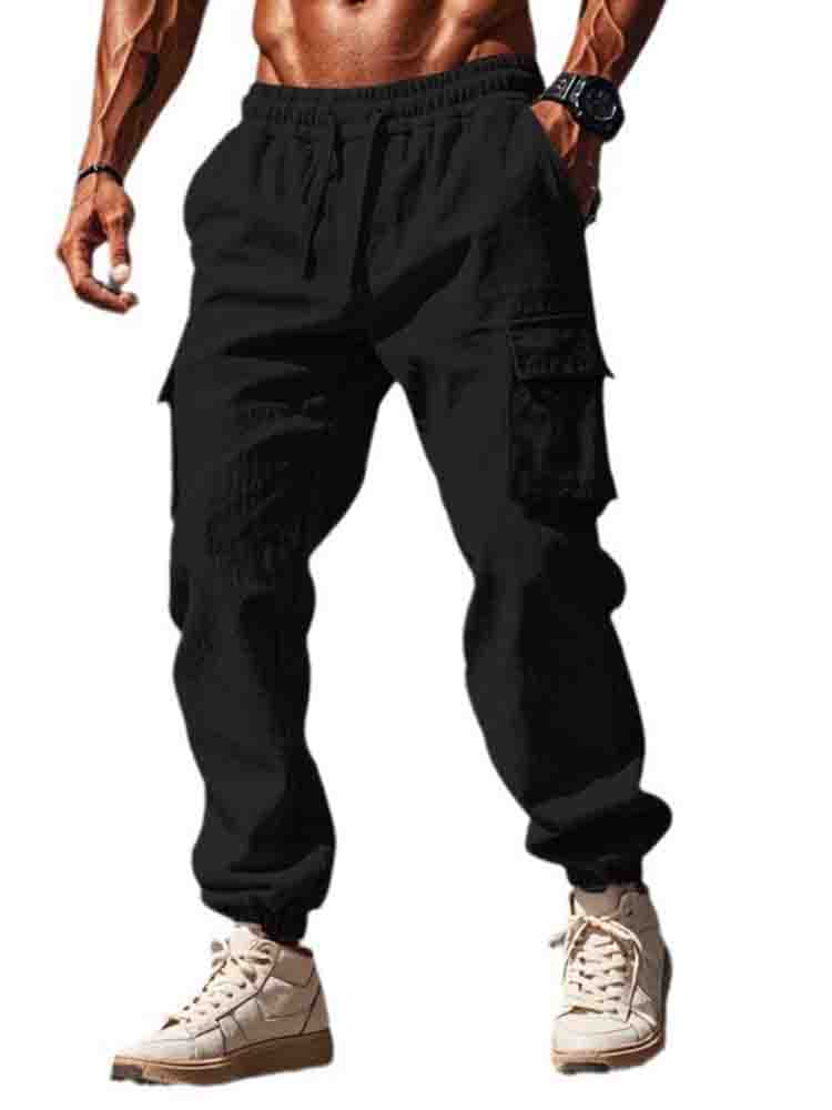 Men's Multiple Pockets Casual Pants