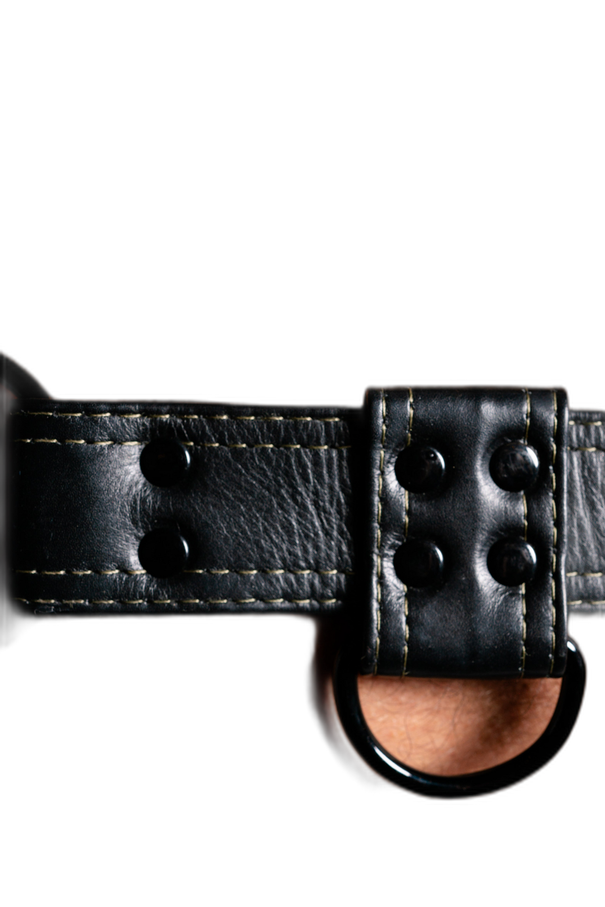 ruff GEAR RAW Leather Bulldog Harness Black Army