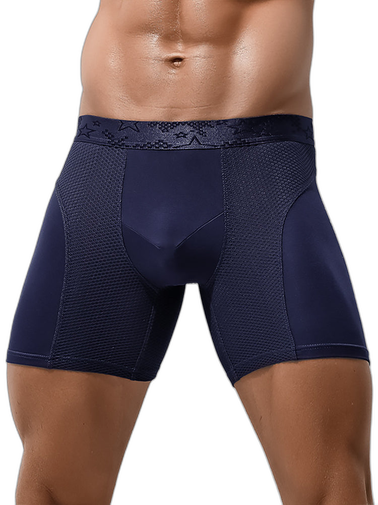 3 Pack Breathable Antibacterial Mesh Boxers Briefs