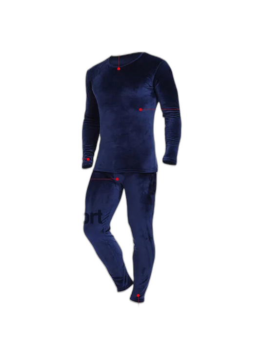 Double Heavyweight Fleece Thermal Underwear Set